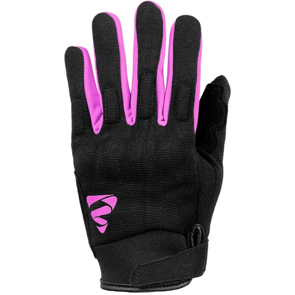 gms rio guanti da moto nero rosa xl