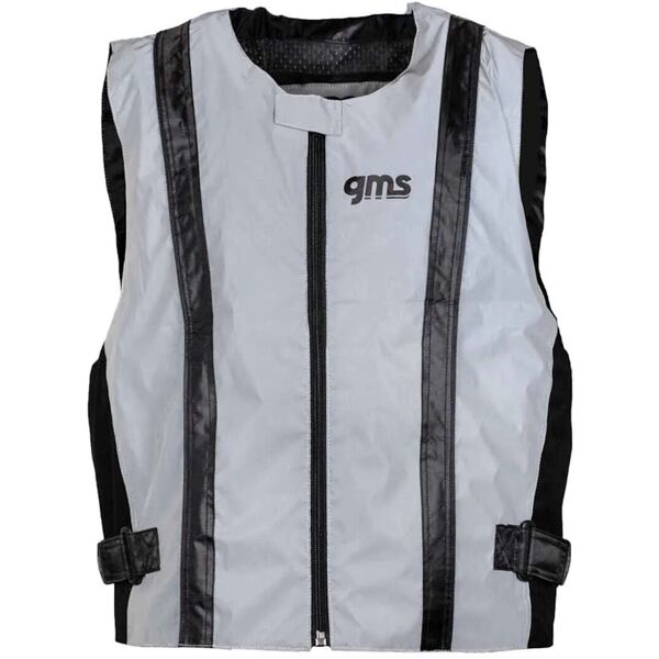 gms lux gilet di avvertimento grigio m