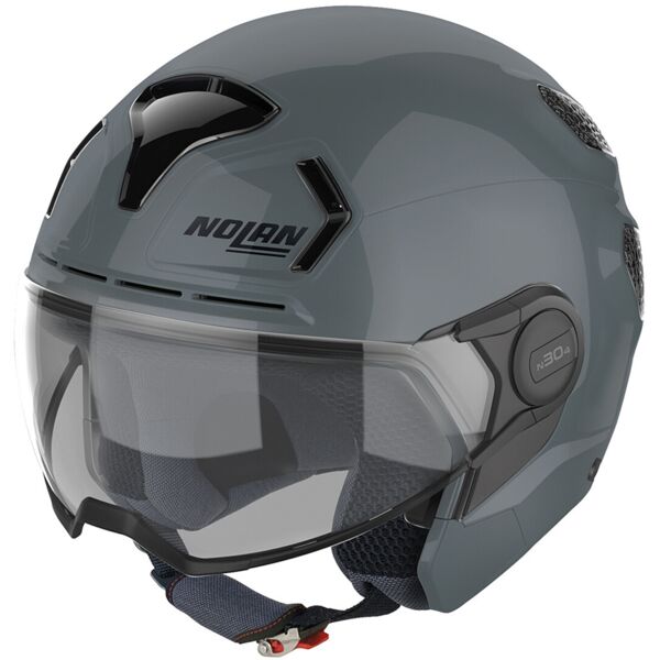 nolan n30-4 t classic casco jethelmet grigio m