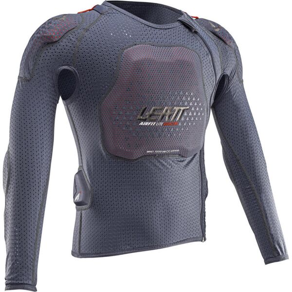 leatt 3df airfit lite evo giacca kids protector grigio s m