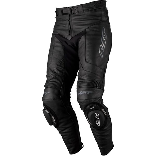 rst s1 pantaloni in pelle moto da donna nero xl