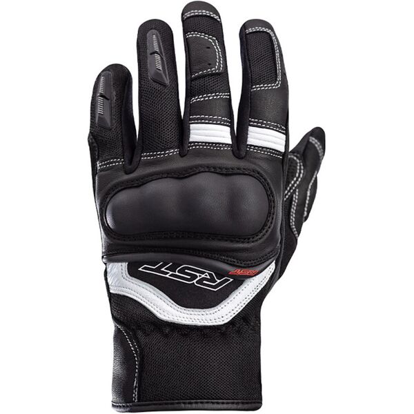 rst urban air 3 mesh guanti da moto nero bianco xl