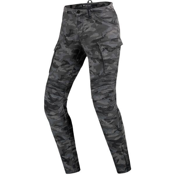 shima giro 2.0 camo pantaloni tessili moto da donna multicolore 28