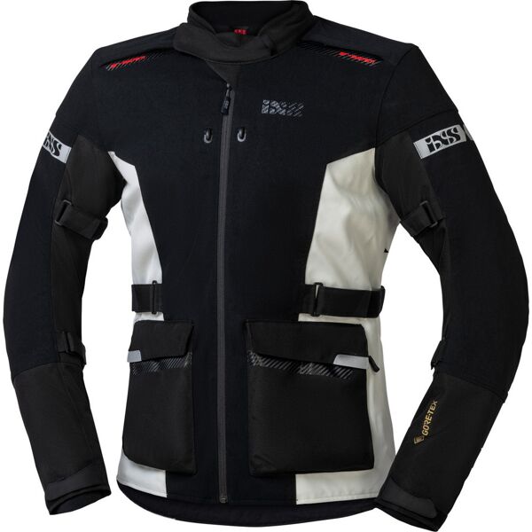 ixs horizon-gtx giacca tessile moto nero bianco 2xl