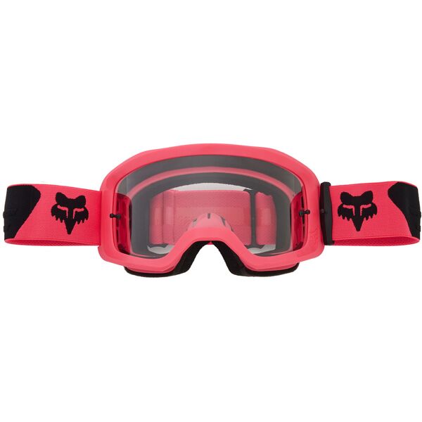 fox main core occhiali da motocross nero rosa unica taglia