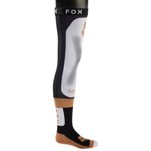 fox flexair knee brace 2023 calze motocross nero bianco l