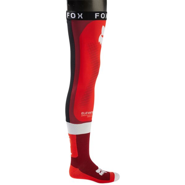 fox flexair knee brace 2023 calze motocross bianco rosso m