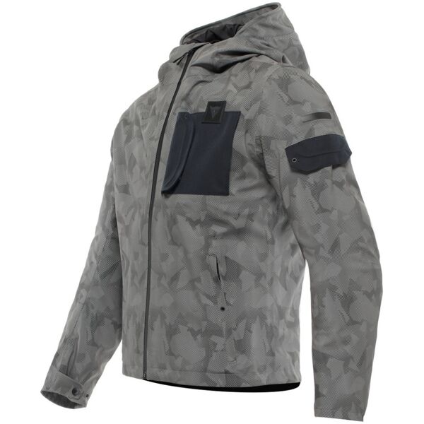 dainese corso absoluteshell pro camo giacca tessile moto grigio 46