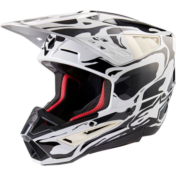 alpinestars s-m5 mineral 2024 casco motocross grigio xl