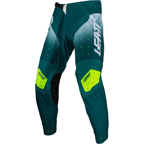 leatt 4.5 lite gradient 2024 pantaloni motocross bianco verde m