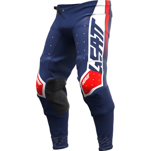 leatt 4.5 lite 2024 pantaloni motocross bianco rosso blu m