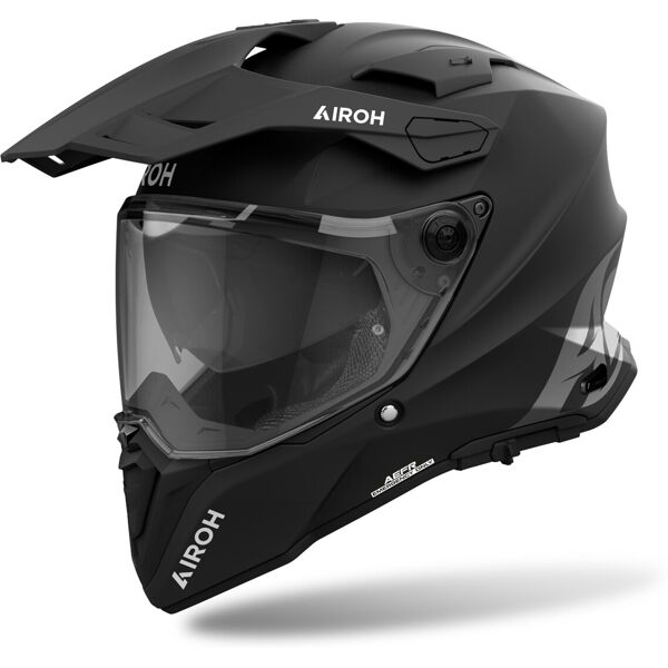 airoh commander 2 color casco da motocross nero l