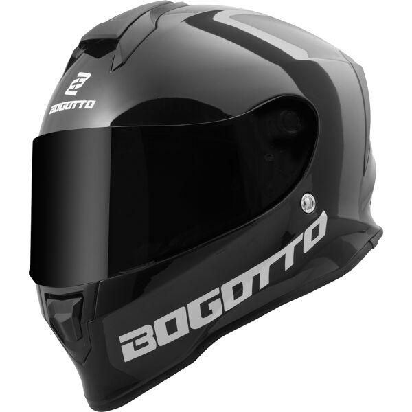 bogotto h151 solid casco nero m