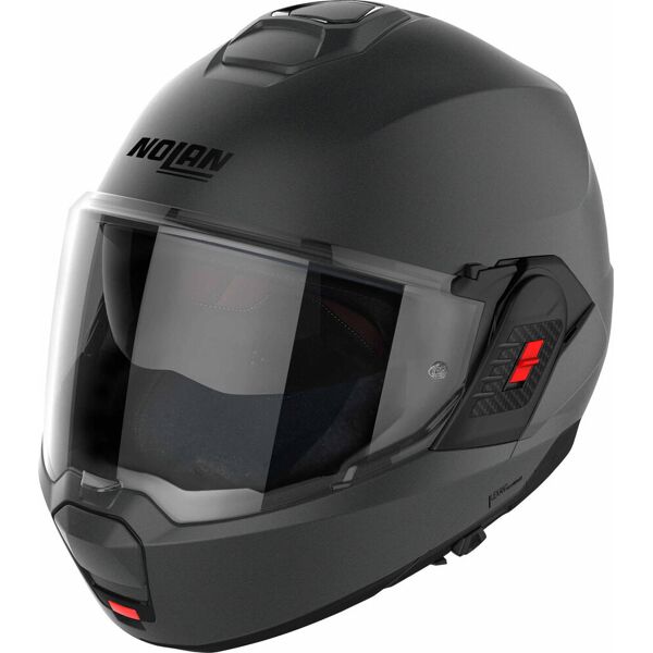 nolan n120-1 06 classic n-com casco grigio 2xl