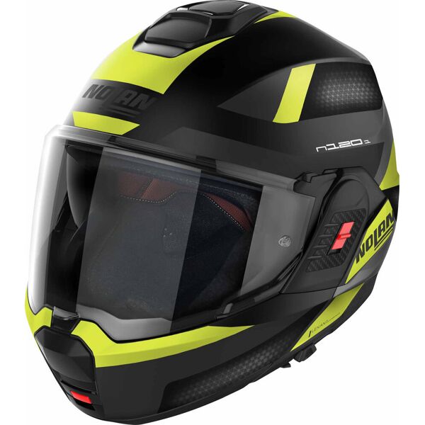 nolan n120-1 06 subway n-com casco nero giallo s