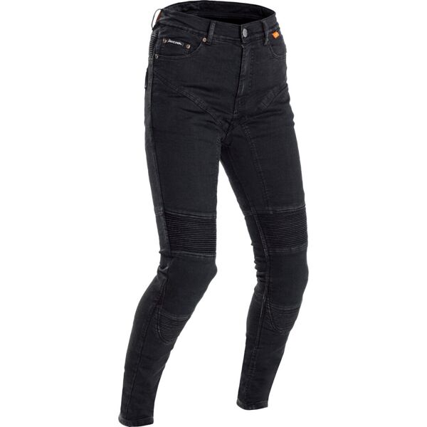 richa tokyo jeans da moto da donna nero 28