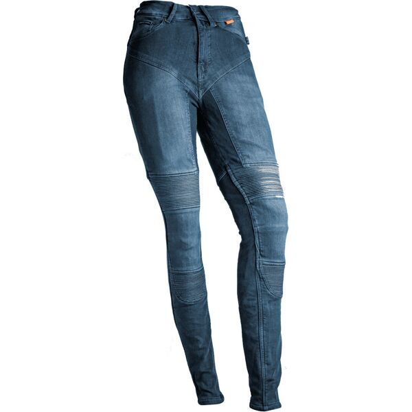 richa tokyo jeans da moto da donna blu 34
