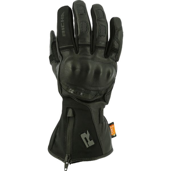 richa sleeve lock gore-tex guanti da moto impermeabili nero 3xl