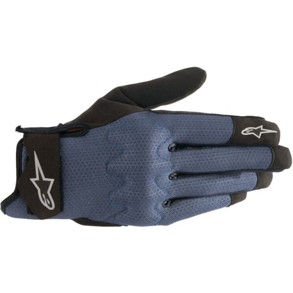 alpinestars stated air guanti da moto traforati blu l