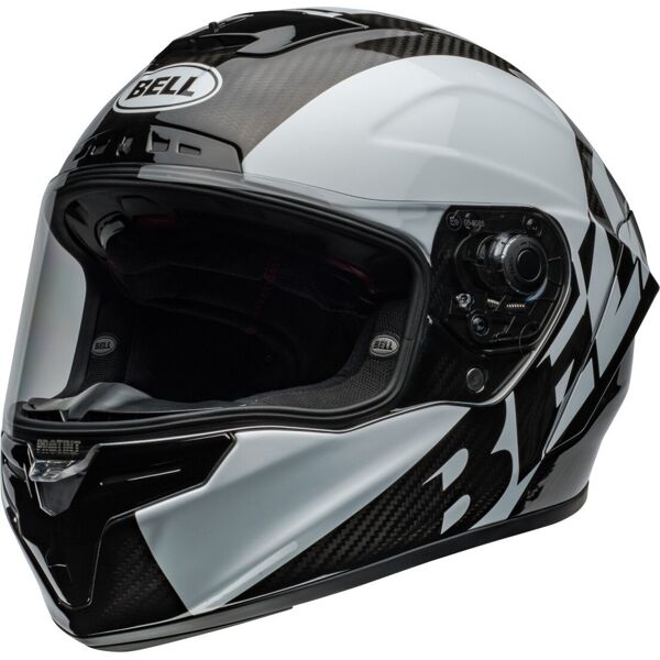 bell race star dlx flex offset casco nero bianco xl