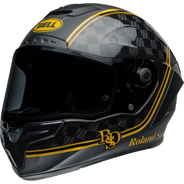 bell race star dlx flex rsd player casco nero oro l