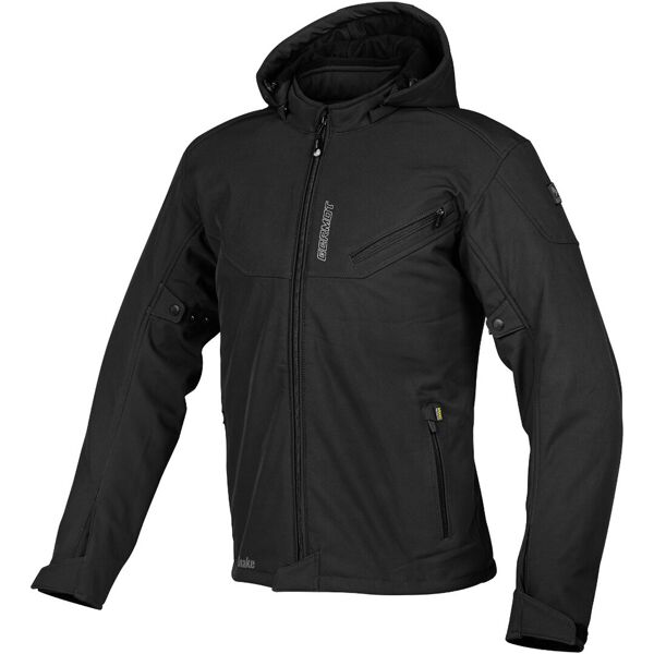 germot snake giacca softshell da moto impermeabile nero l