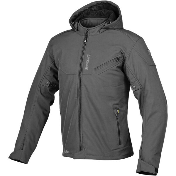 germot snake giacca softshell da moto impermeabile grigio 2xl