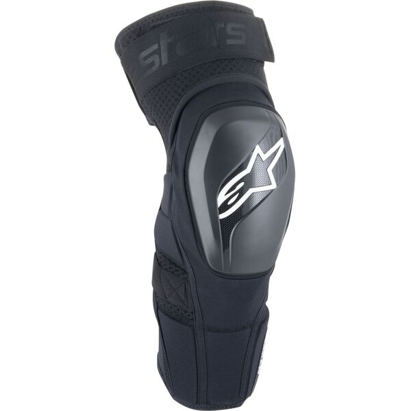 alpinestars a-impact plasma elite shield ginocchiere per biciclette nero xl