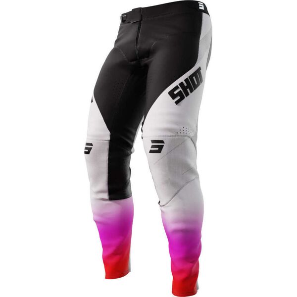 shot aerolite honor pantaloni da motocross nero rosa 40