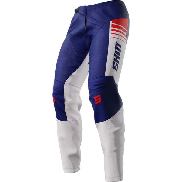 shot devo peak pantaloni da motocross nero grigio giallo 42