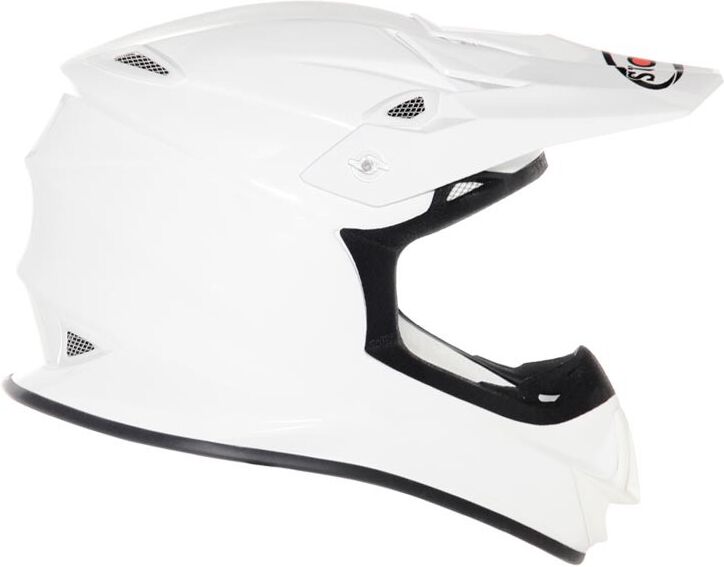 suomy mr jump motocross helmet white casco motocross bianco bianco xs