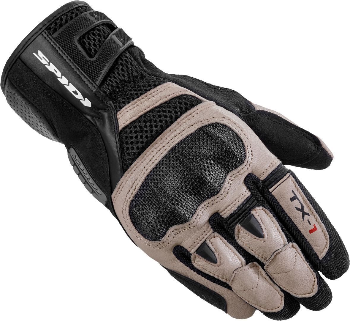 spidi tx-1 guanti da moto beige l