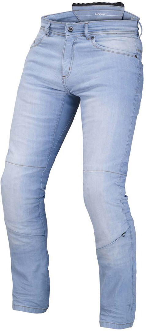 macna stone pantaloni jeans moto blu 38