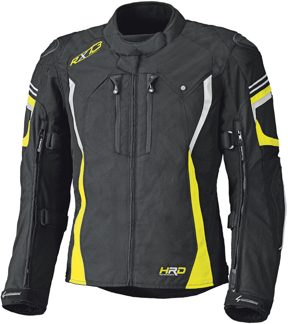 held luca gtx giacca in tessuto nero giallo xs