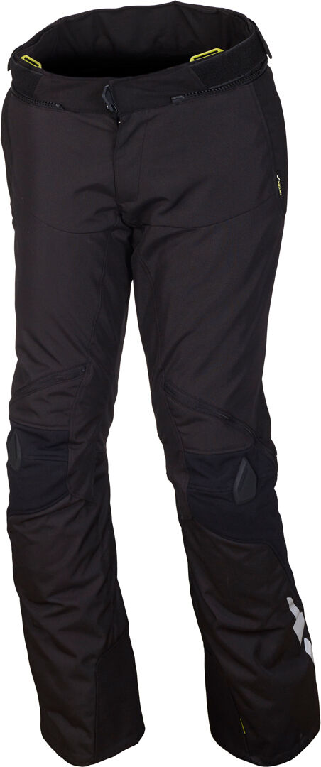 macna iron pantaloni tessili moto da donna nero m