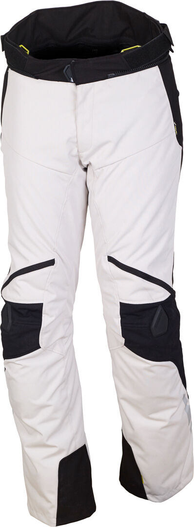 macna iron pantaloni tessili da moto nero bianco 2xl