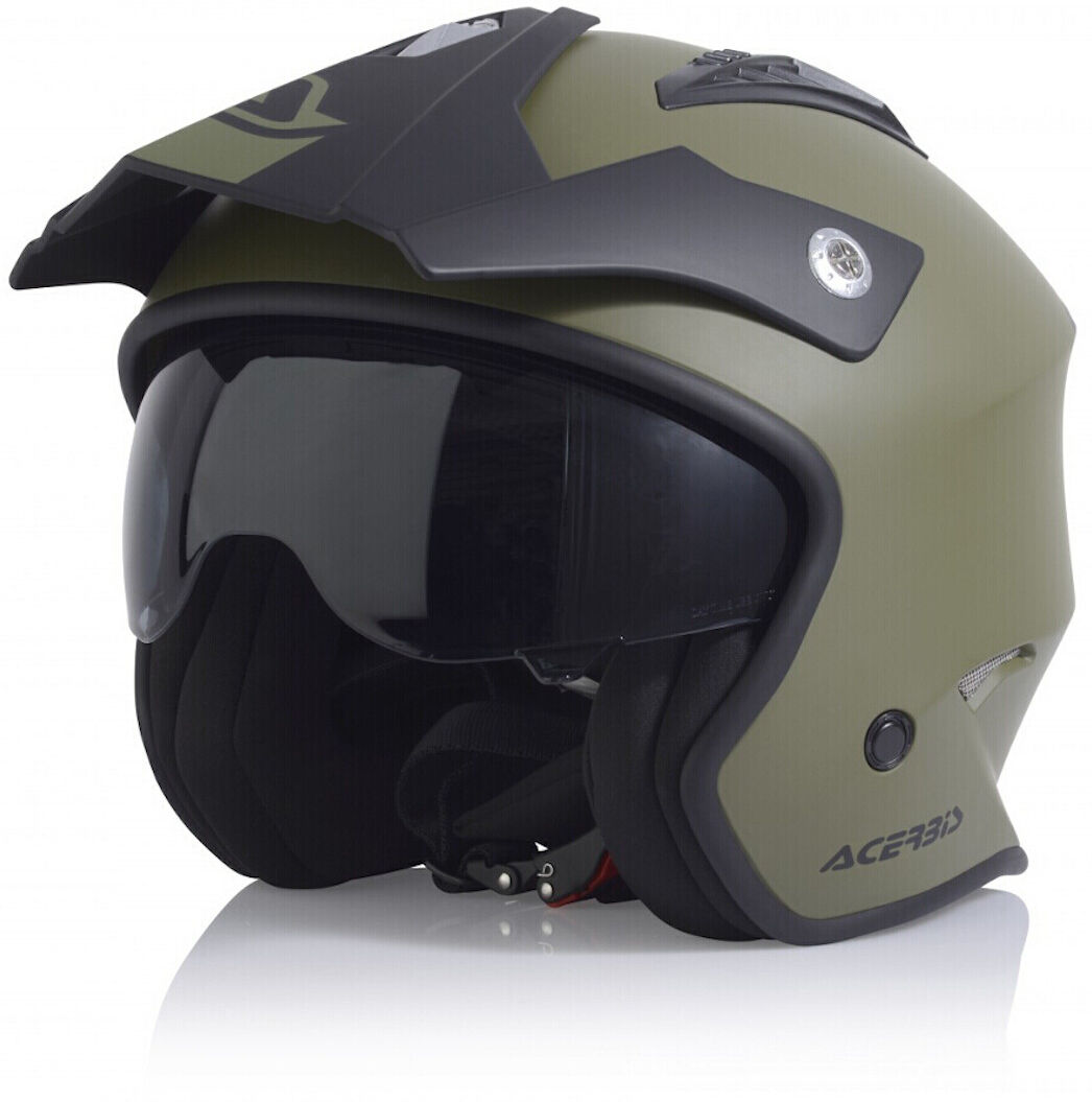 acerbis aria casco jet verde xs