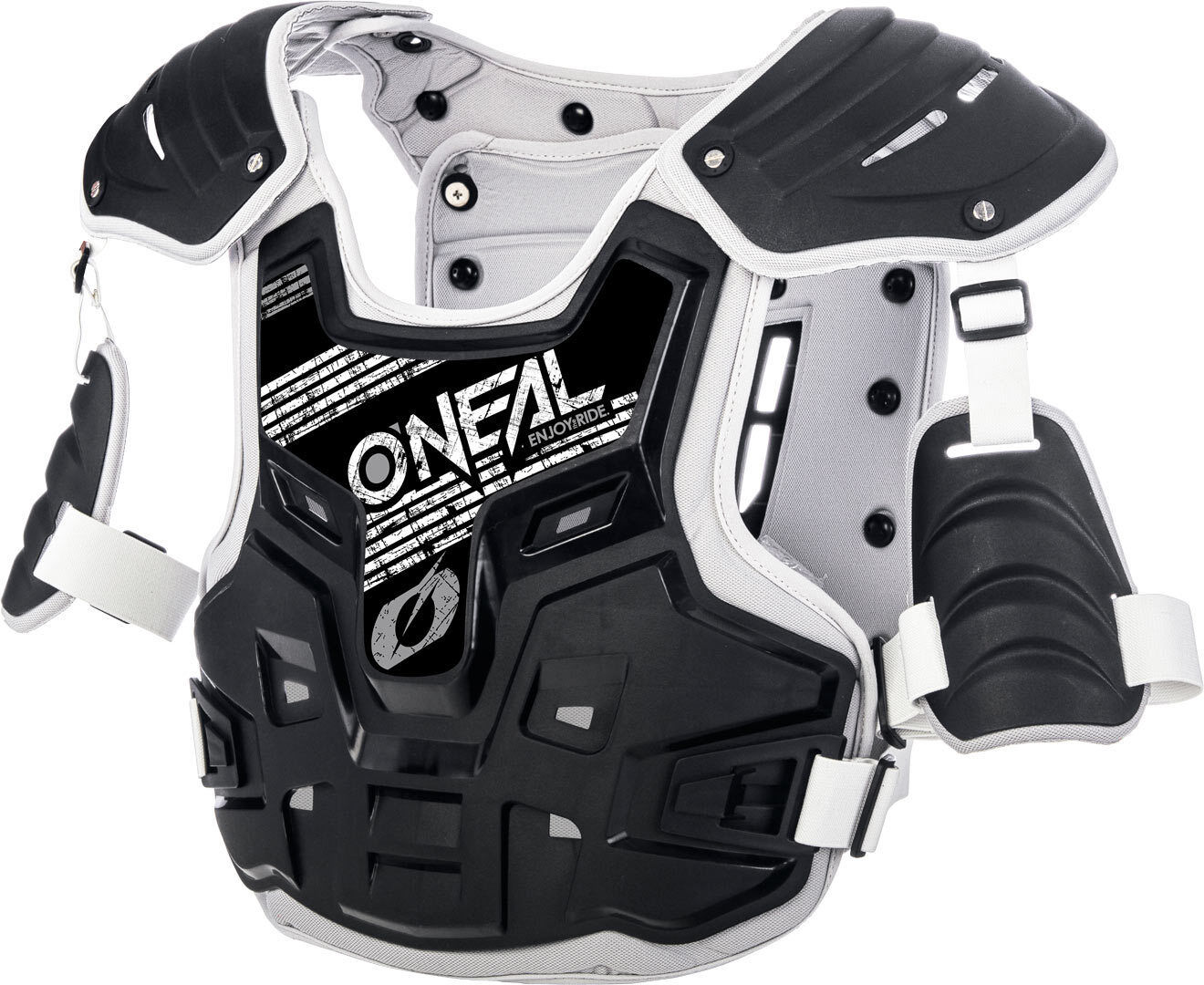 oneal o`neal pxr pettorine moto cross nero unica taglia