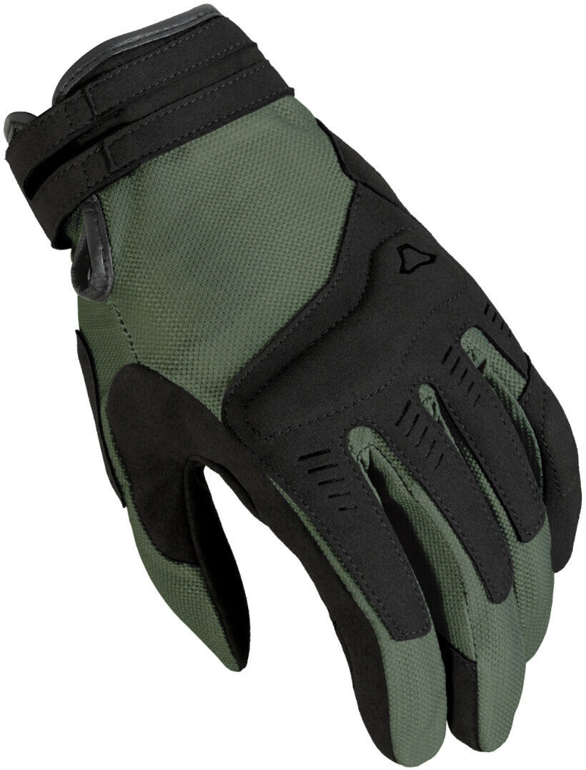 macna darko guanti da moto nero verde m
