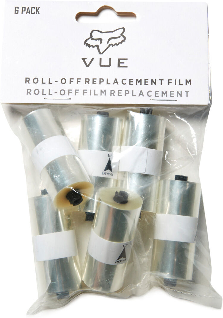 fox vue roll off film 6pk rotolo di pellicola trasparente unica taglia