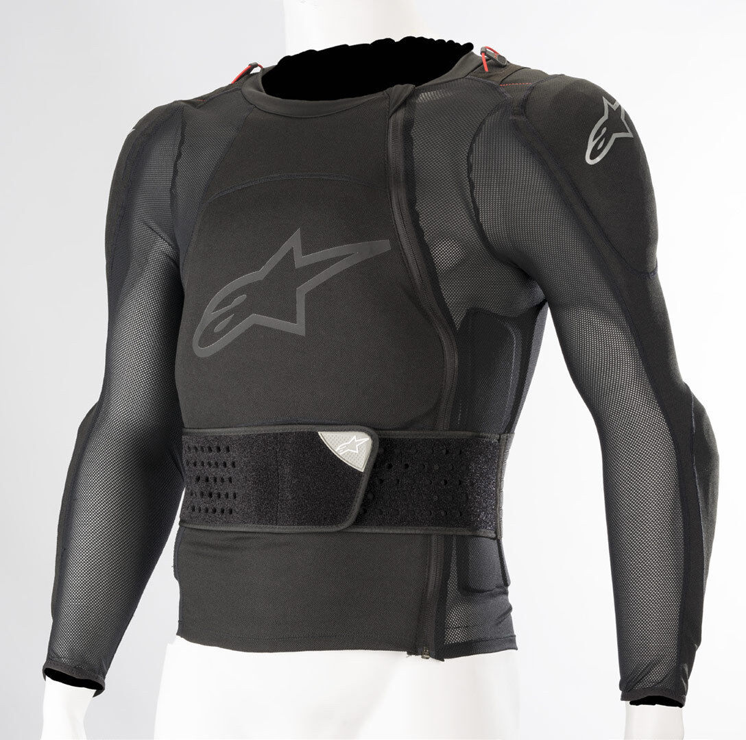 alpinestars sequence manica lunga giacca di protezione nero s