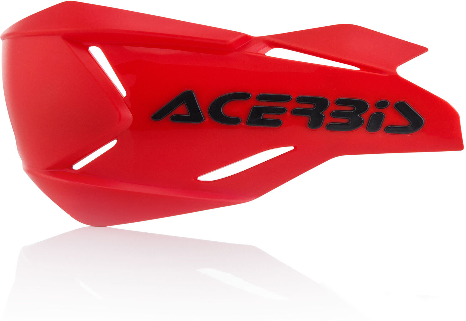 acerbis x-factory conchiglia della guardia a mano nero rosso unica taglia