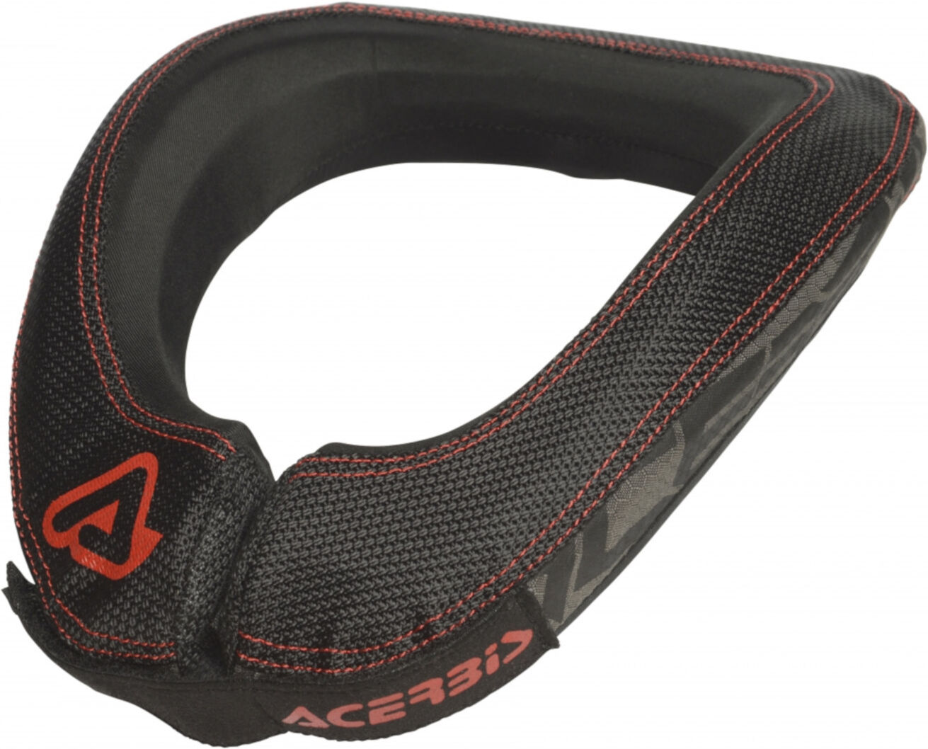 acerbis x-round bambini motocross collo brace nero rosso unica taglia