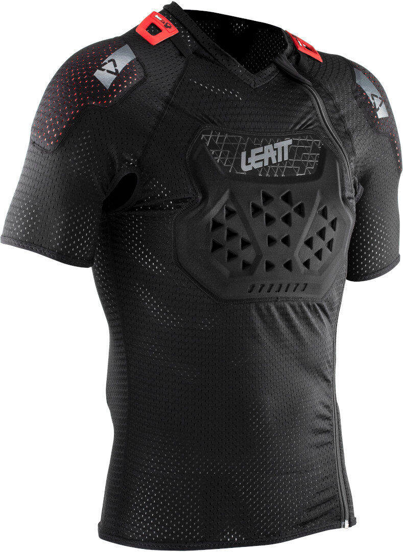 leatt airflex stealth t-shirt protector nero xs