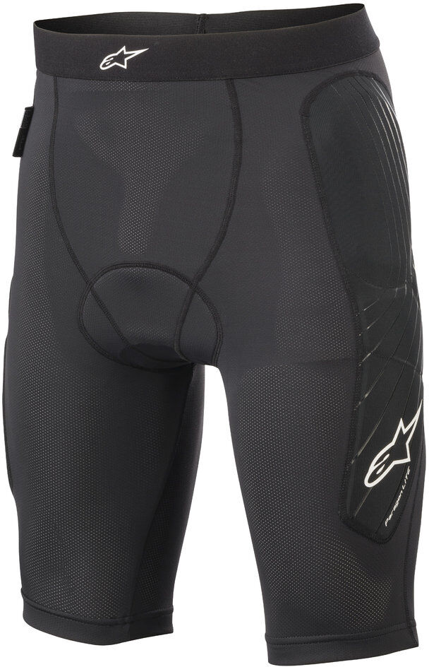 alpinestars paragon lite pantaloncini per la protezione dei giovani nero s m