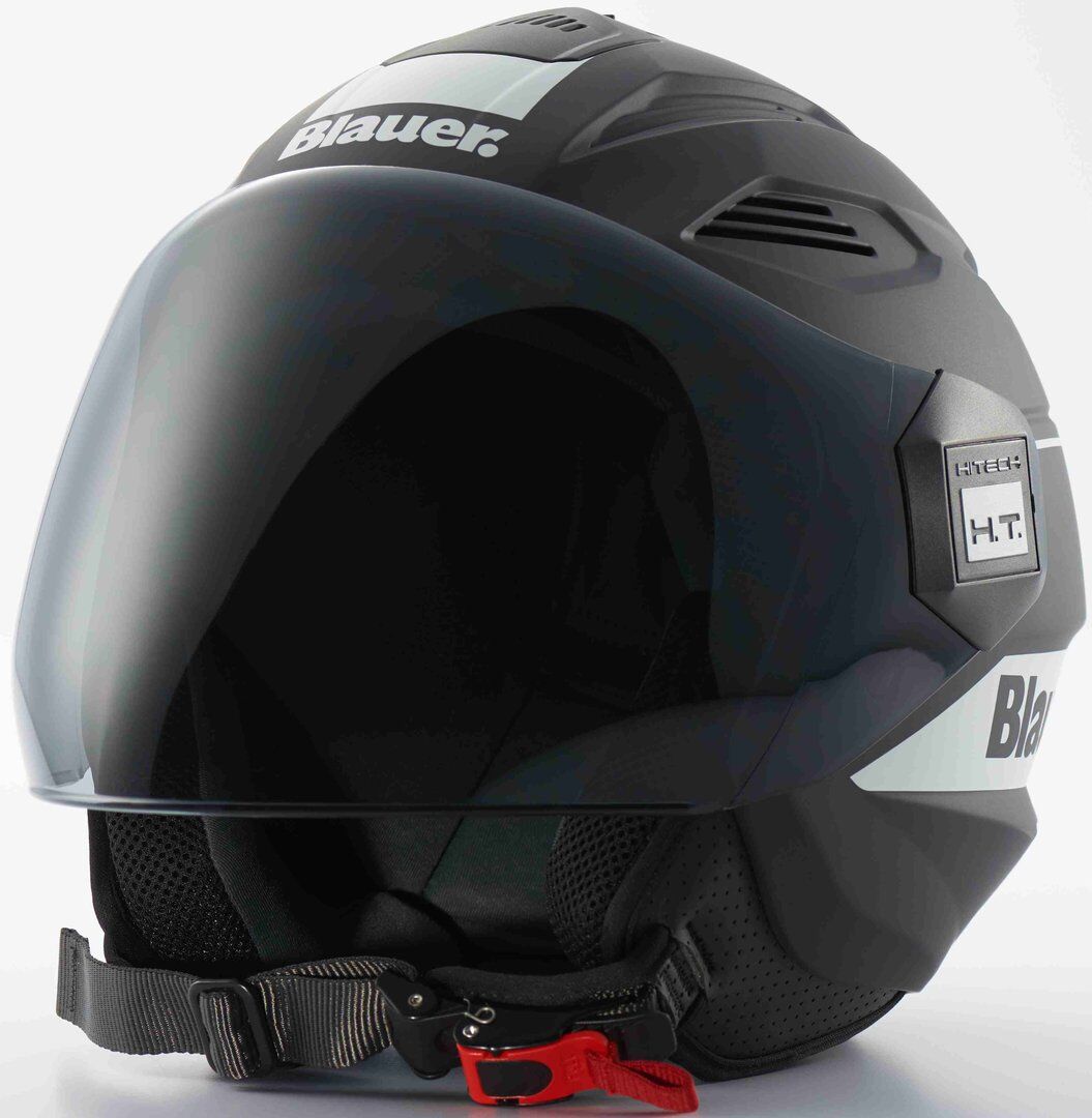 blauer brat casco jet nero bianco s