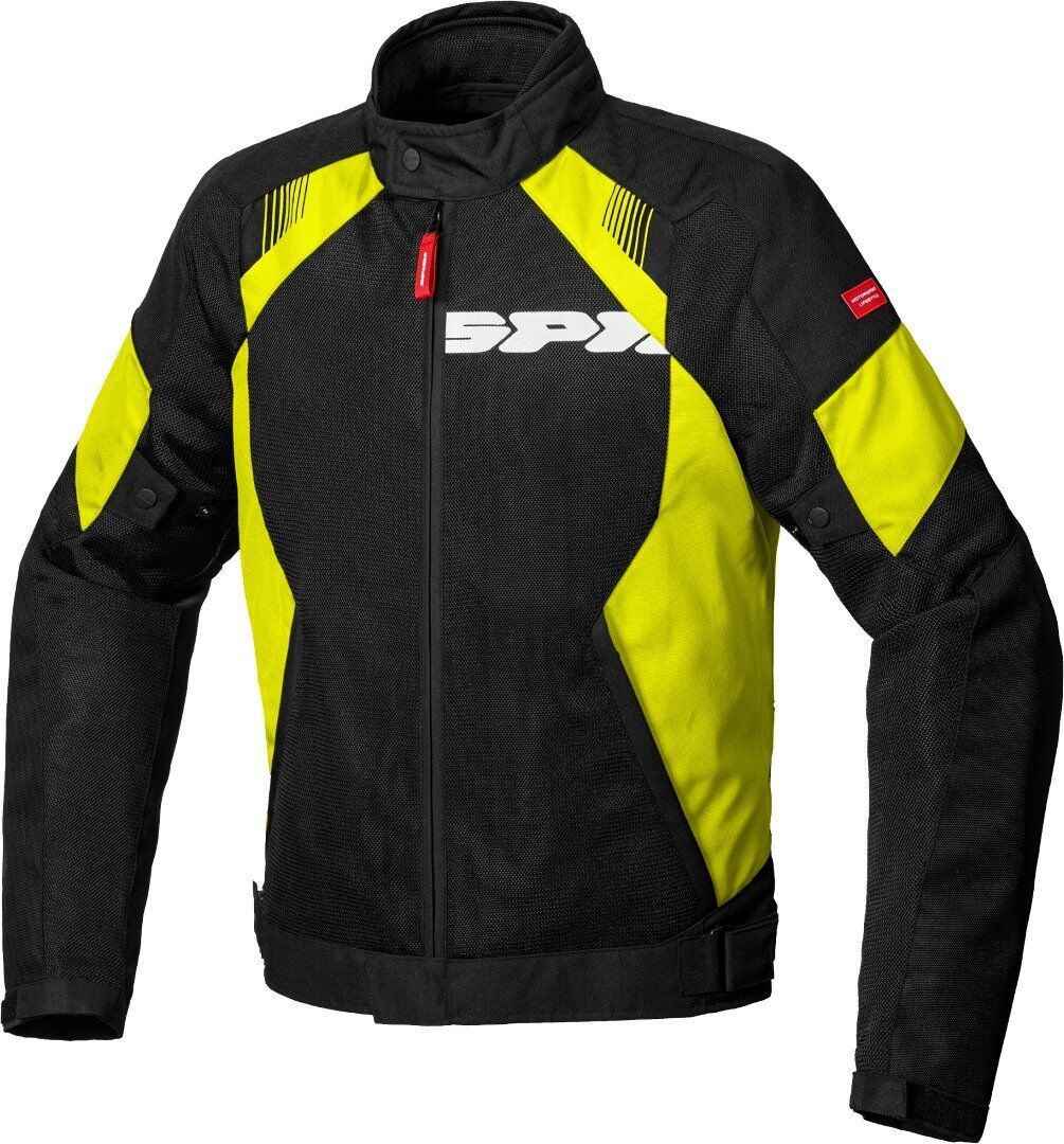 spidi flash evo net windout giacca tessile motociclistica nero giallo 3xl