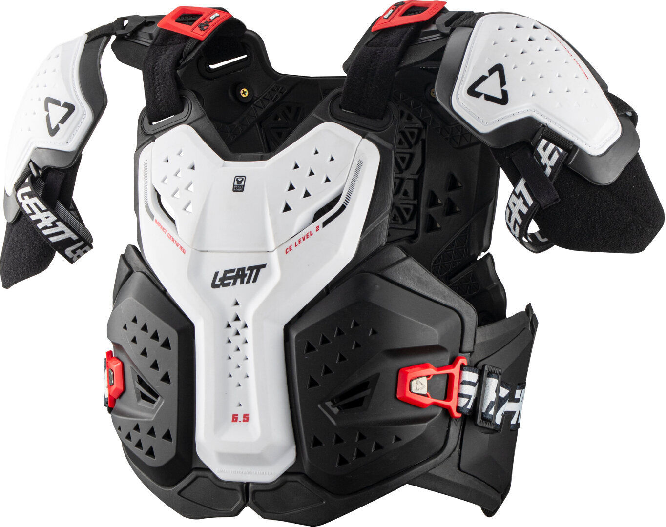 leatt 6.5 pro protettore del torace bianco l xl