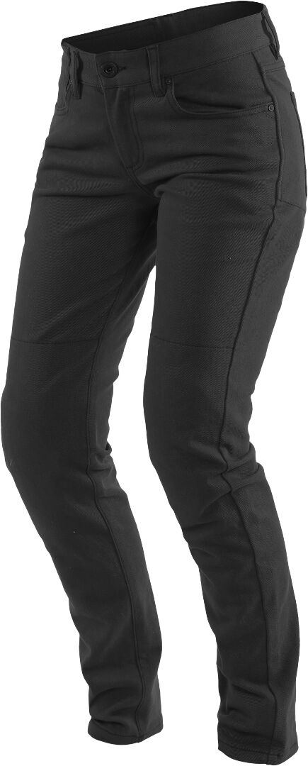 dainese classic slim pantaloni tessili da donna nero 34