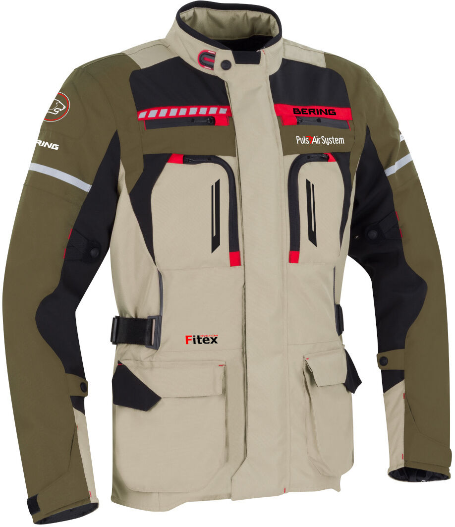 bering boston moto softshell giacca multicolore xl